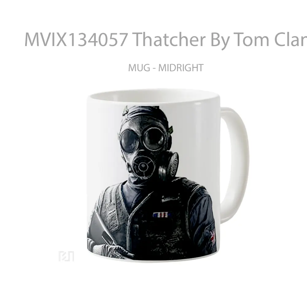 Mug Thatcher By Tom Clancy S Rainbow Six Siege Gelas Keramik Unik - All-side / Desain