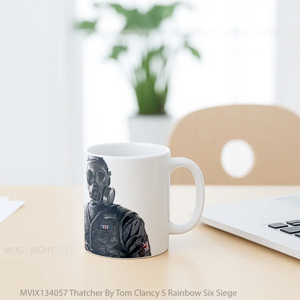 Mug Thatcher By Tom Clancy S Rainbow Six Siege Gelas Keramik Unik - All-side / Desain