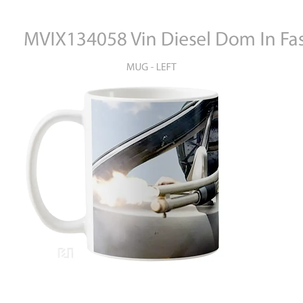 Mug Vin Diesel Dom In Fast And Furious Gelas Keramik Unik - All-side / Desain