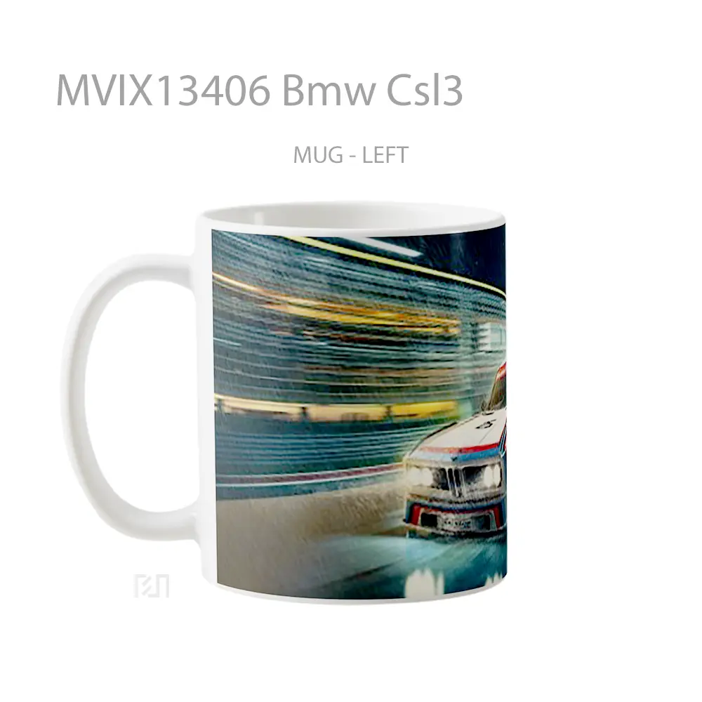 Mug Bmw Csl3 Cangkir Mobil - All-side / Desain