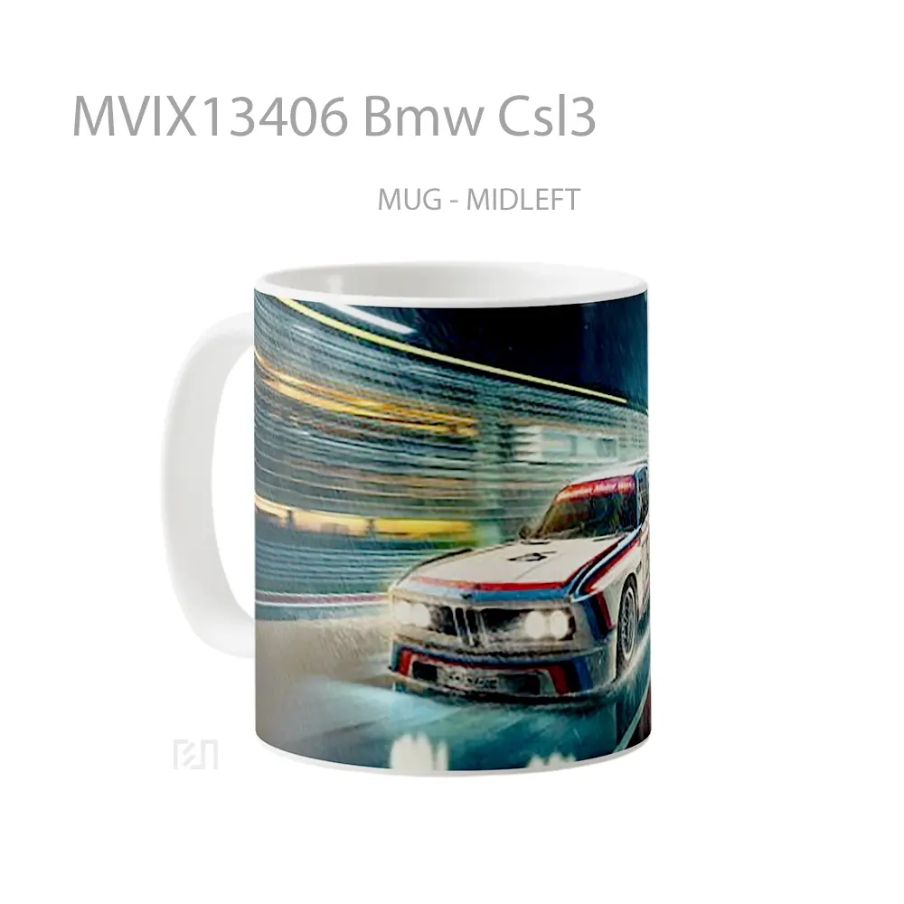 Mug Bmw Csl3 Cangkir Mobil - All-side / Desain
