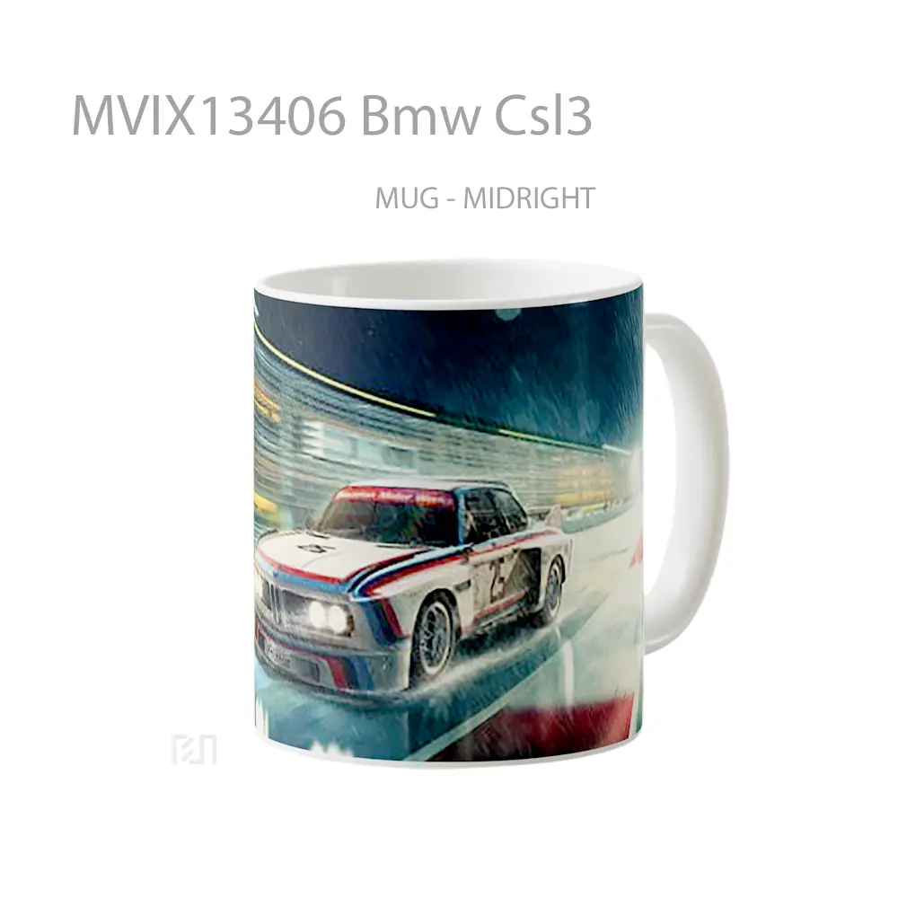 Mug Bmw Csl3 Cangkir Mobil - All-side / Desain