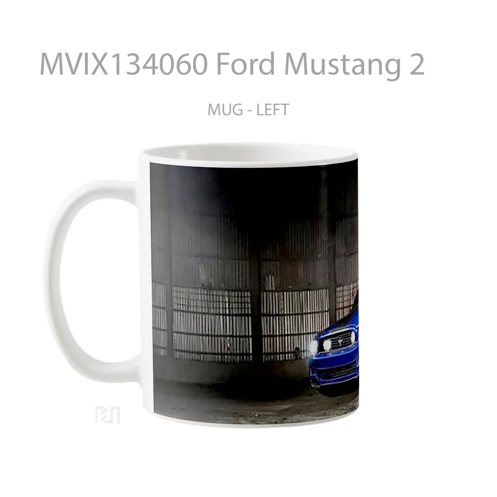 Mug Ford Mustang 2 Cangkir Mobil - All-side / Desain