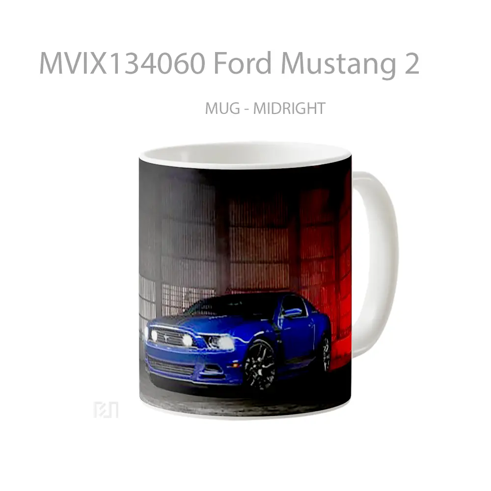 Mug Ford Mustang 2 Cangkir Mobil - All-side / Desain