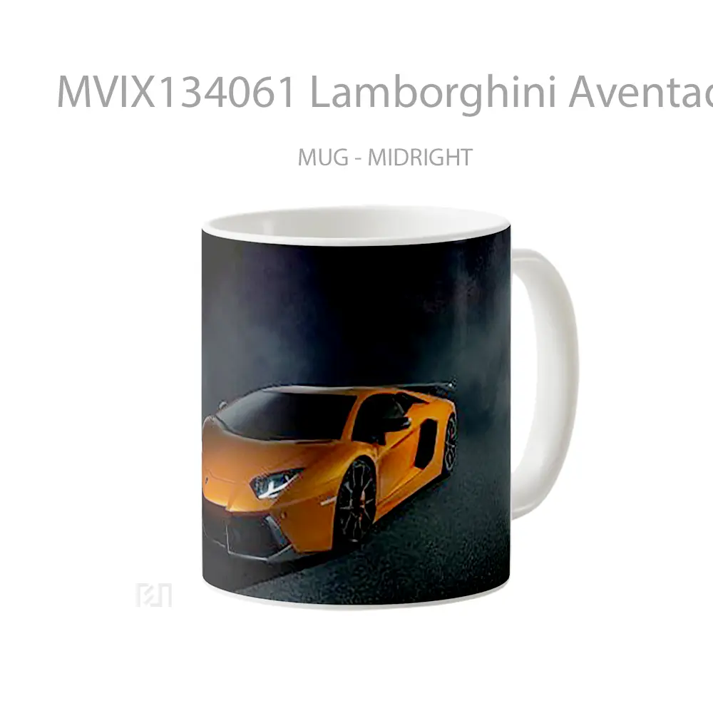 Mug Lamborghini Aventador Lp700 4 Cangkir Mobil - All-side / Desain