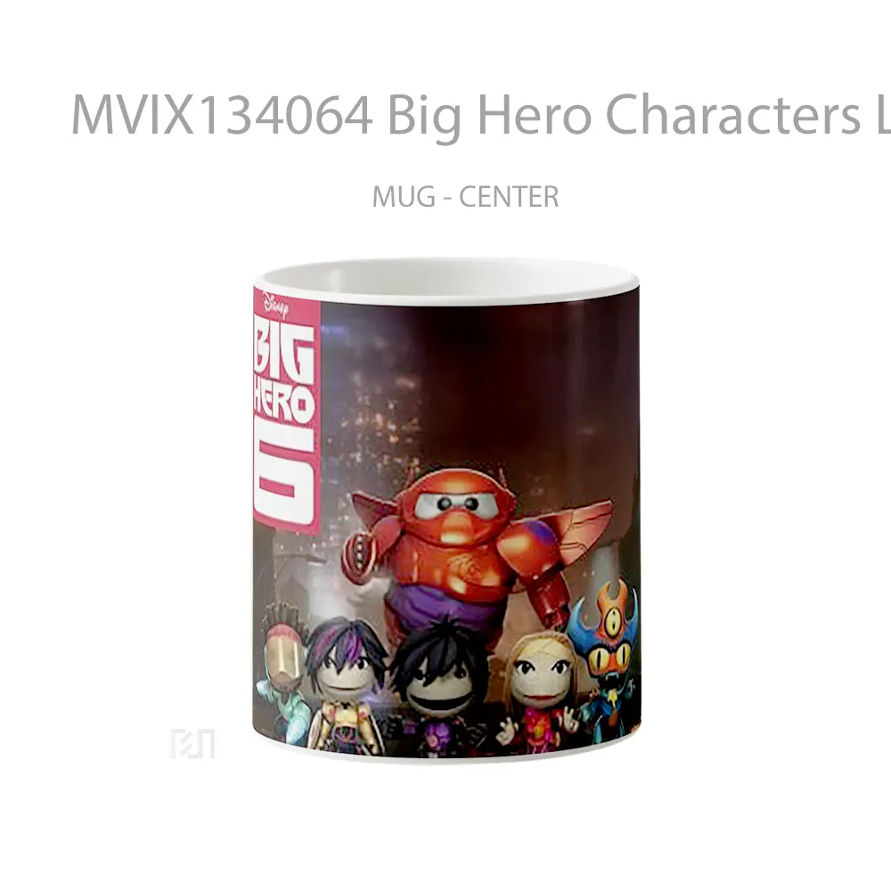 Mug Big Hero Characters Like Littlebigplanet Gelas Keramik Unik