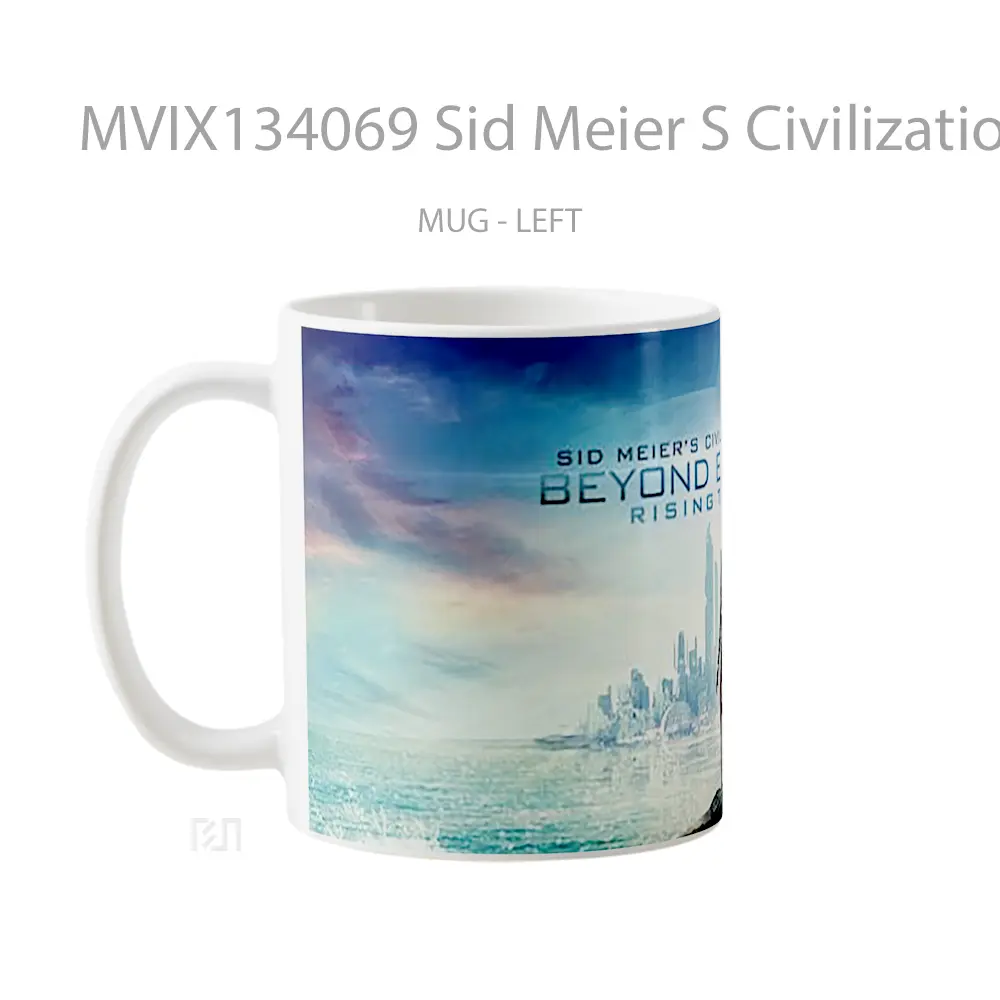 Mug Sid Meier S Civilization Beyond Earth Gelas Keramik Unik - All-side / Desain