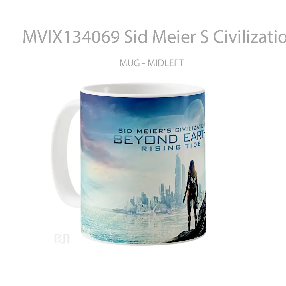 Mug Sid Meier S Civilization Beyond Earth Gelas Keramik Unik - All-side / Desain