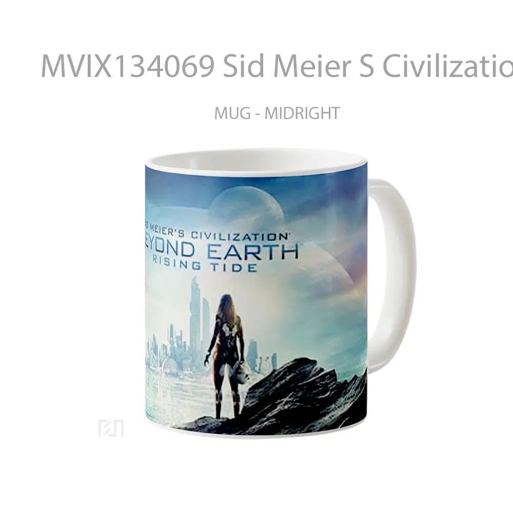 Mug Sid Meier S Civilization Beyond Earth Gelas Keramik Unik - All-side / Desain