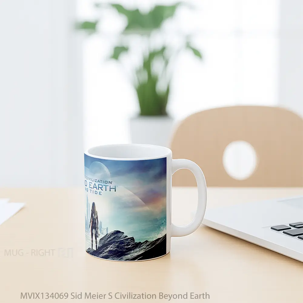 Mug Sid Meier S Civilization Beyond Earth Gelas Keramik Unik - All-side / Desain