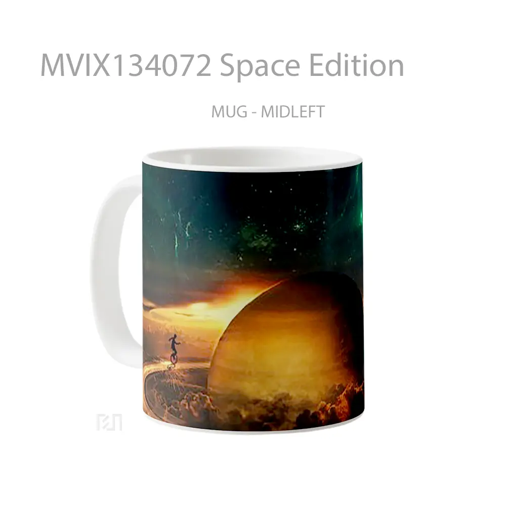 Mug Space Edition Gelas Astronomi - All-side / Desain