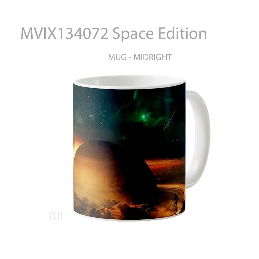 Mug Space Edition Gelas Astronomi - All-side / Desain