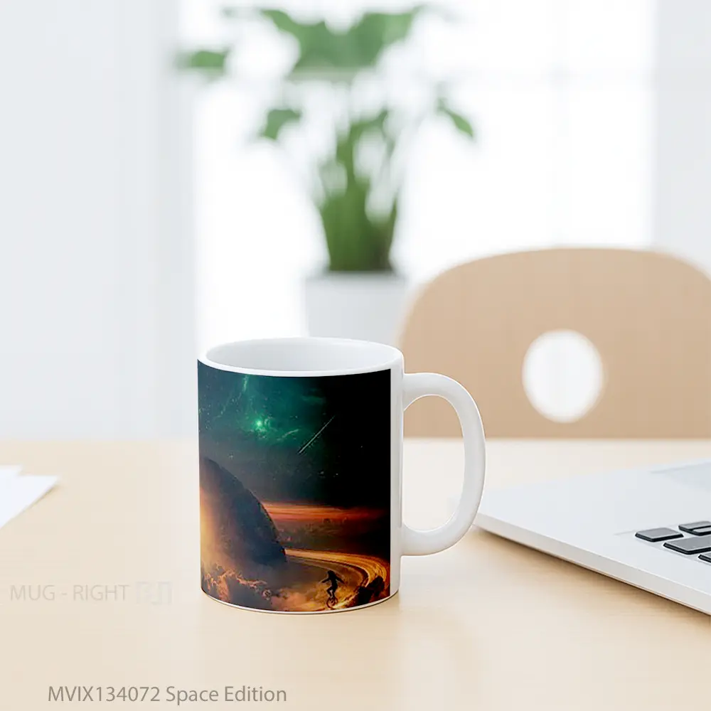 Mug Space Edition Gelas Astronomi - All-side / Desain