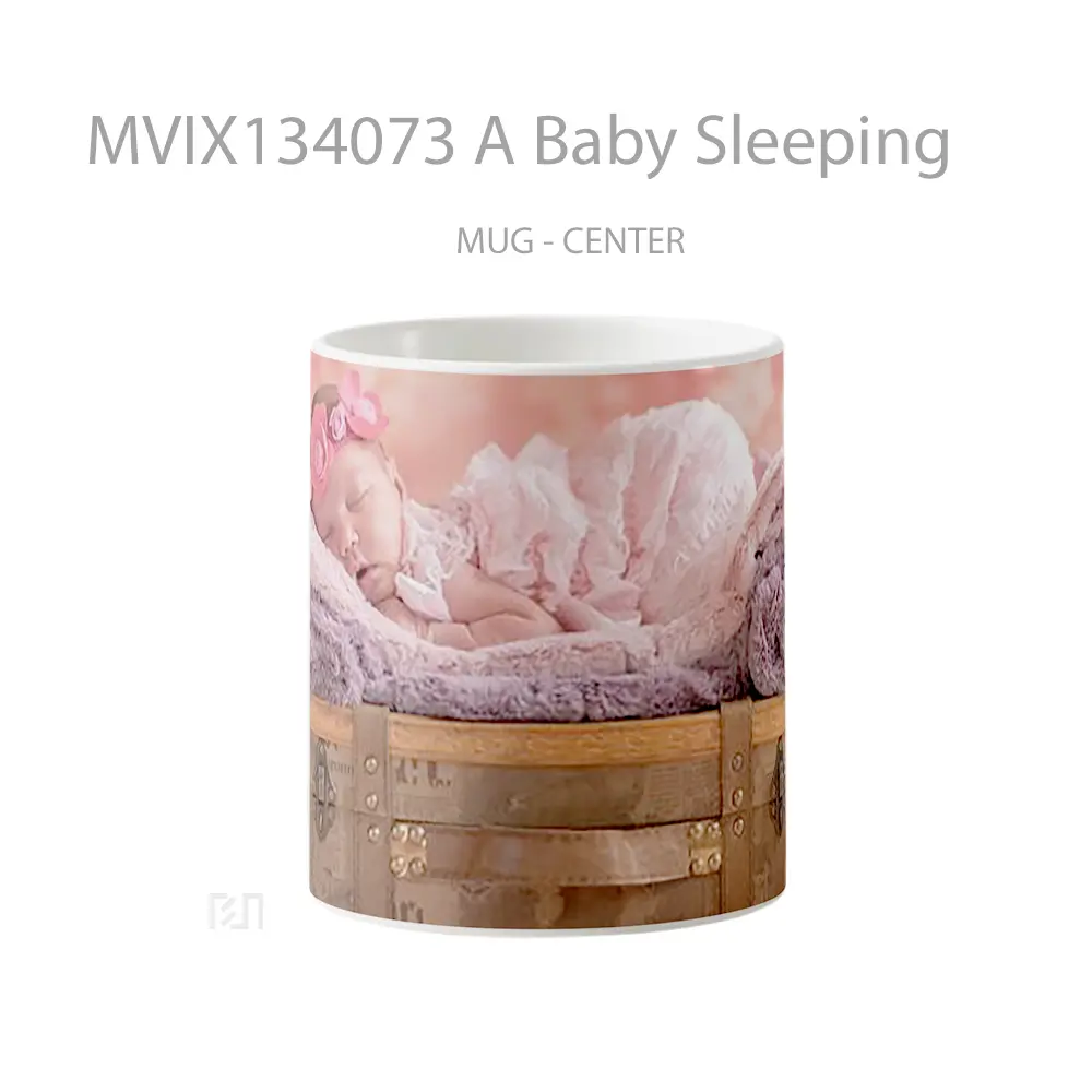 Mug A Baby Sleeping Gelas Keramik Unik