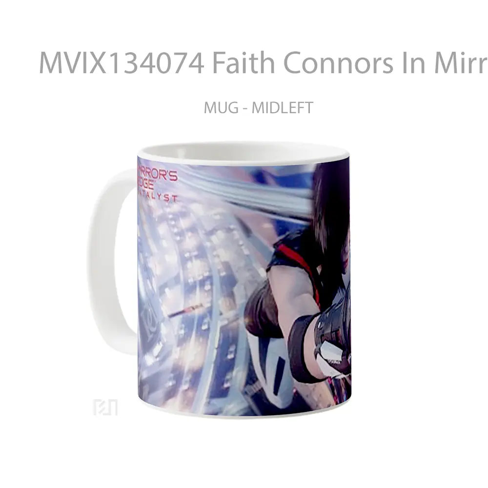 Mug Faith Connors In Mirrors Edge Catalyst Gelas Keramik Unik - All-side / Desain