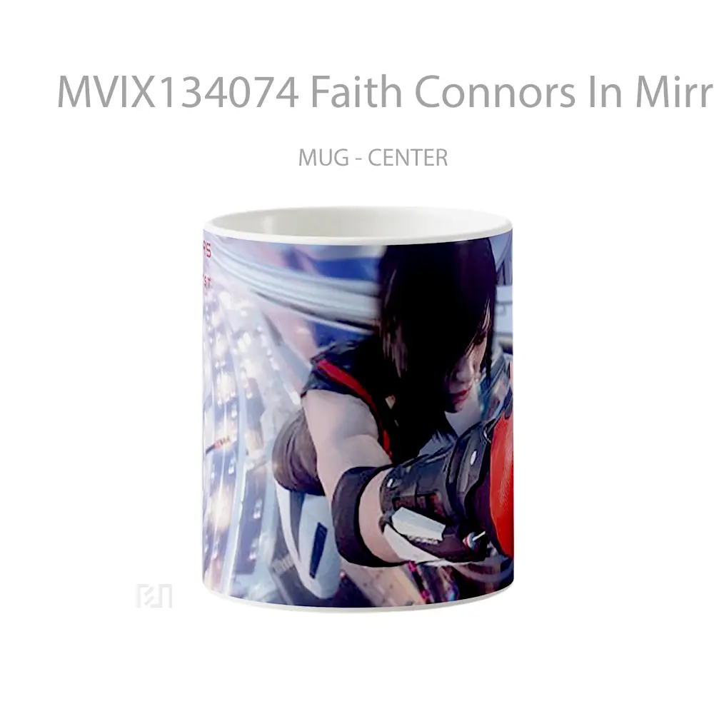 Mug Faith Connors In Mirrors Edge Catalyst Gelas Keramik Unik