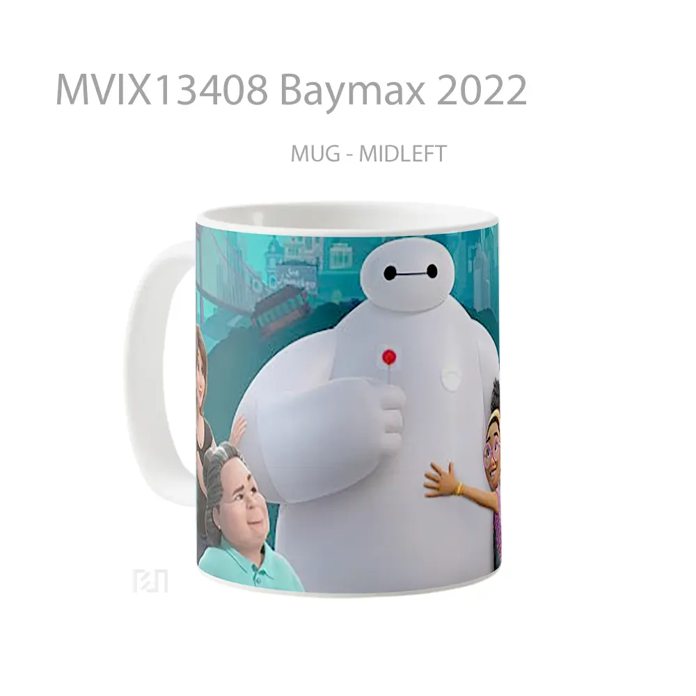 Mug Baymax 2022 Gelas Keramik Unik - All-side / Desain