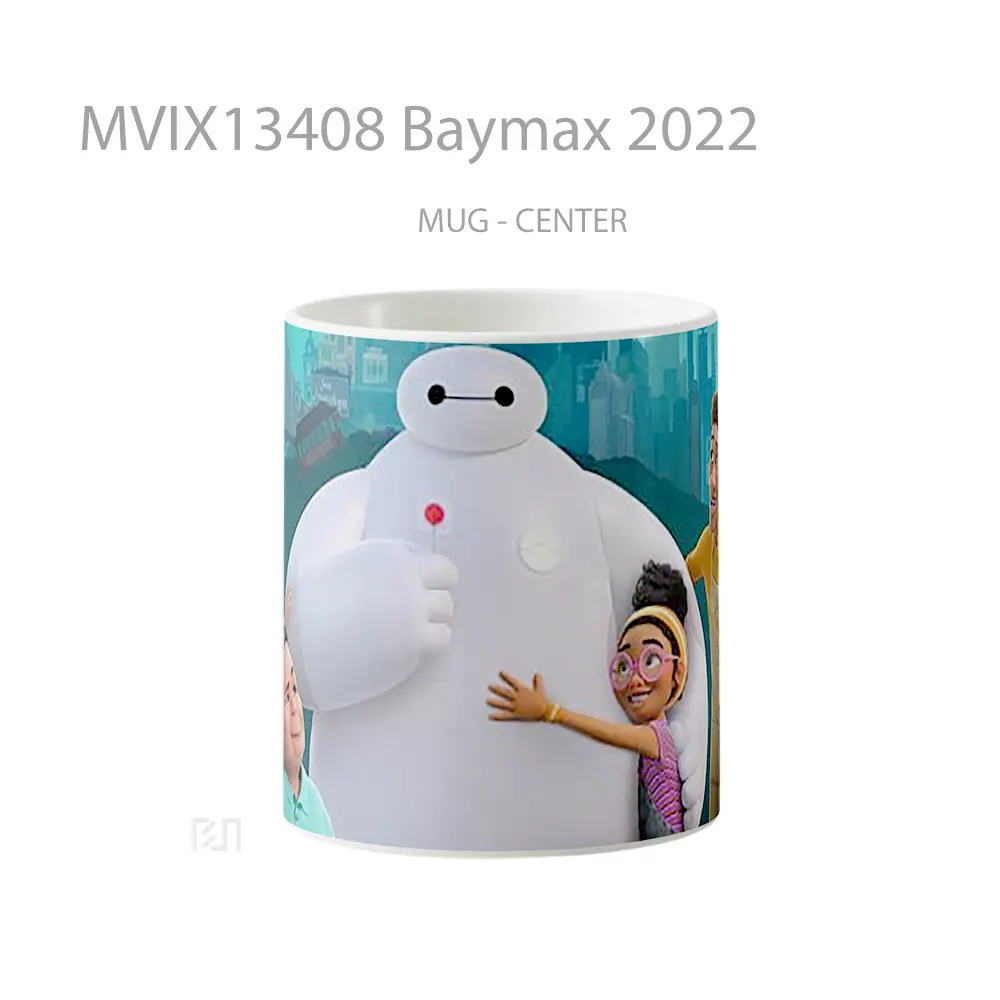 Mug Baymax 2022 Gelas Keramik Unik