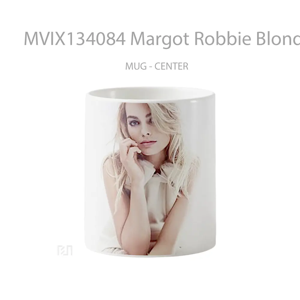 Mug Margot Robbie Blonde Gelas Keramik Unik