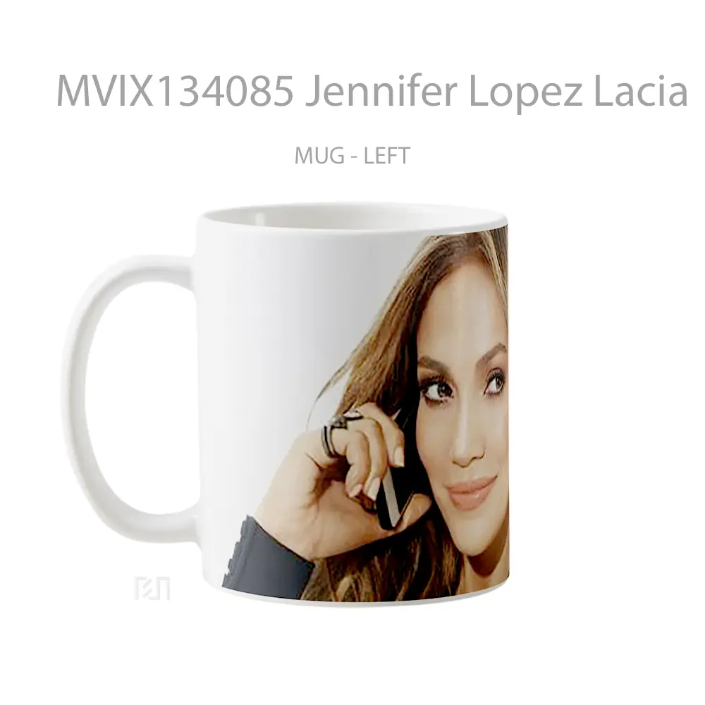 Mug Jennifer Lopez Lacia Gelas Selebriti - All-side / Desain
