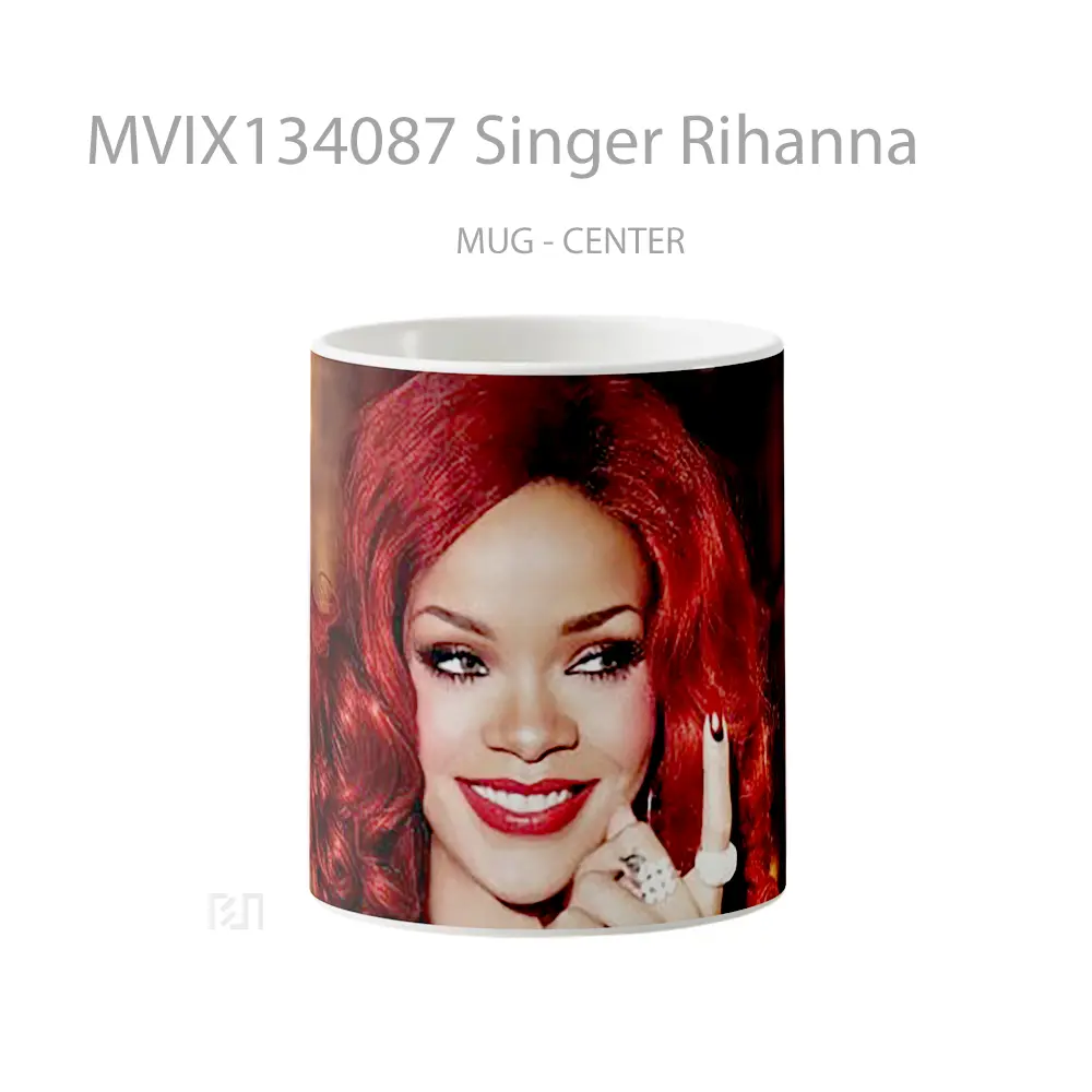 Mug Singer Rihanna Gelas Selebriti