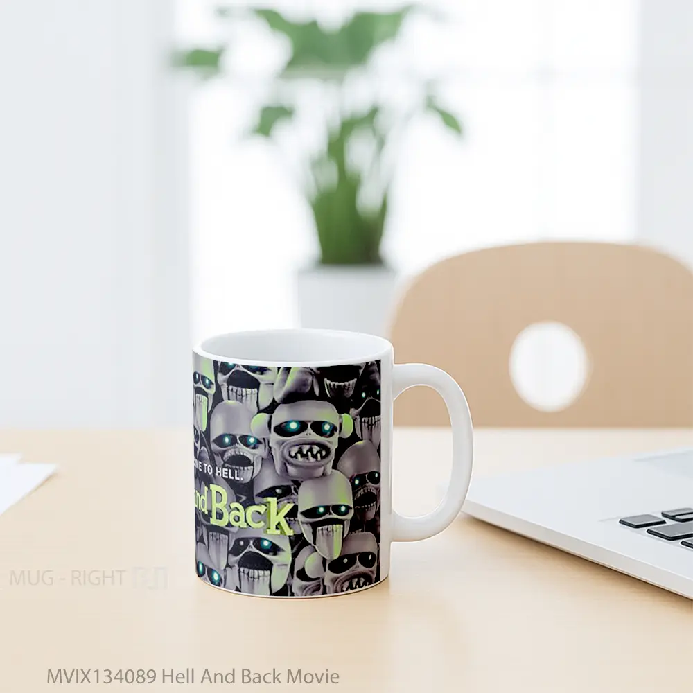 Mug Hell And Back Movie Gelas Keramik Unik - All-side / Desain