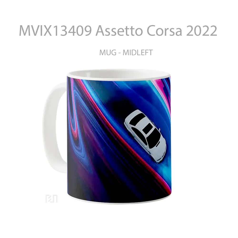 Mug Assetto Corsa 2022 Gelas Keramik Unik - All-side / Desain
