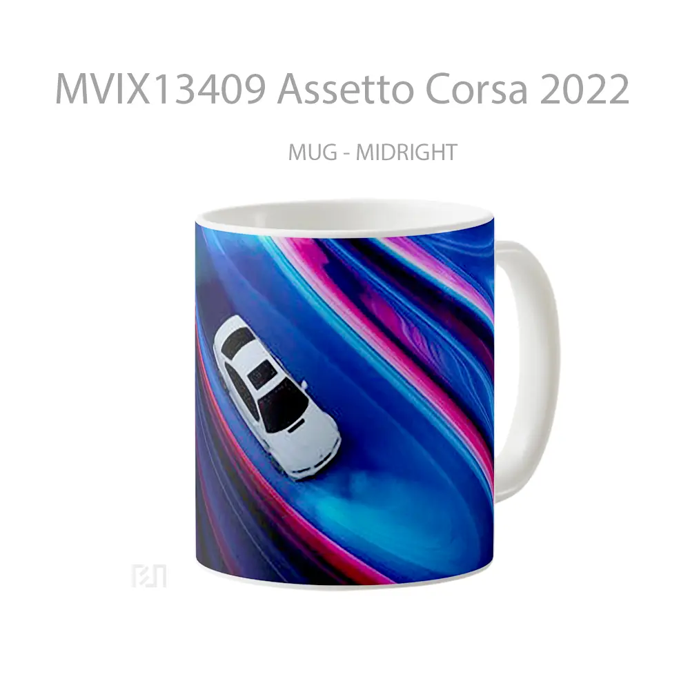 Mug Assetto Corsa 2022 Gelas Keramik Unik - All-side / Desain