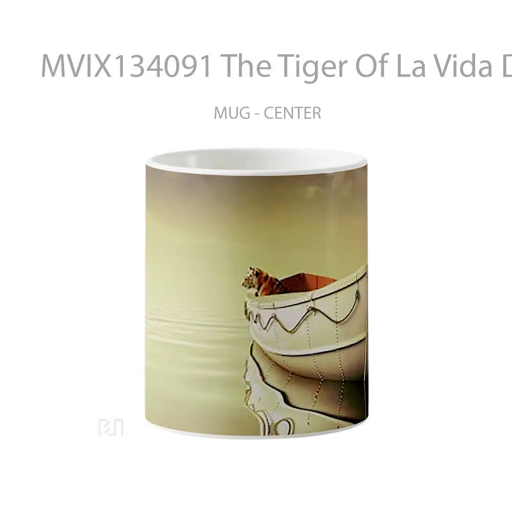 Mug The Tiger Of La Vida De Pi Gelas Hewan Lucu