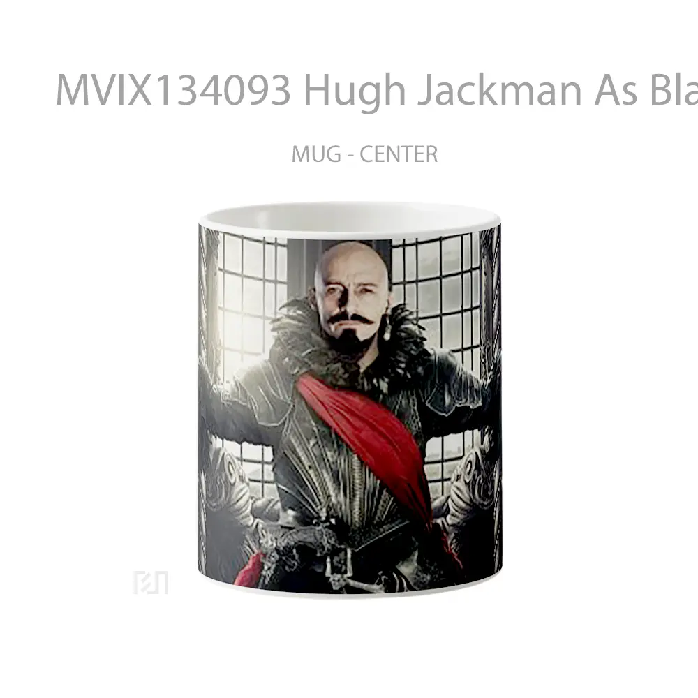 Mug Hugh Jackman As Blackbeard In Pan Gelas Keramik Unik
