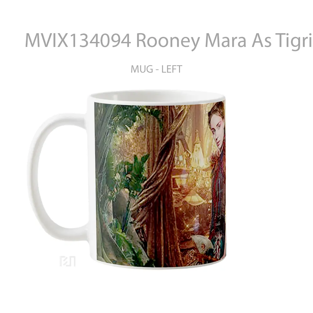 Mug Rooney Mara As Tigrilla In Pan Gelas Keramik Unik - All-side / Desain