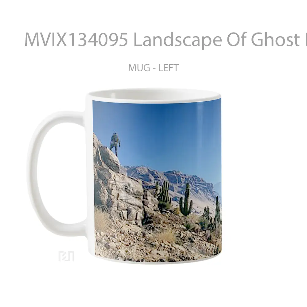 Mug Landscape Of Ghost Recon 3 Gelas Pemandangan Alam - All-side / Desain