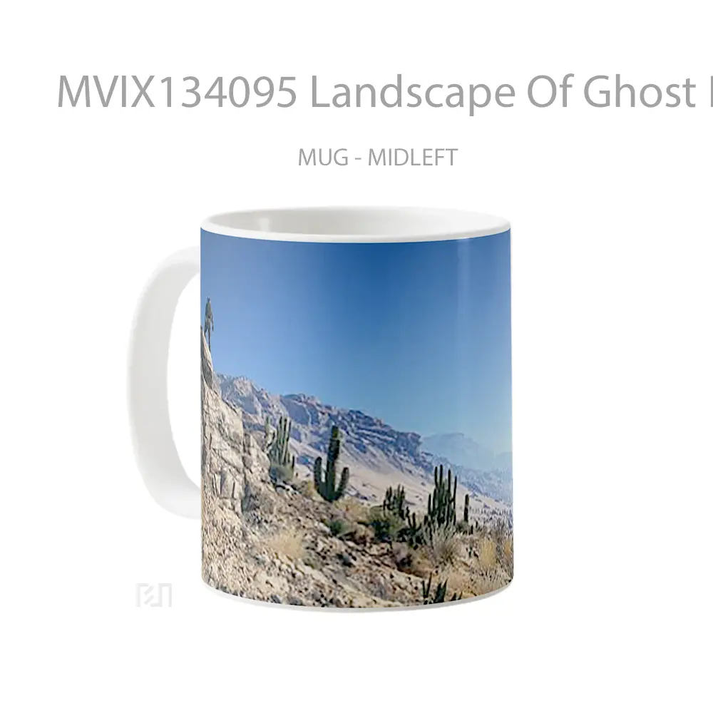 Mug Landscape Of Ghost Recon 3 Gelas Pemandangan Alam - All-side / Desain