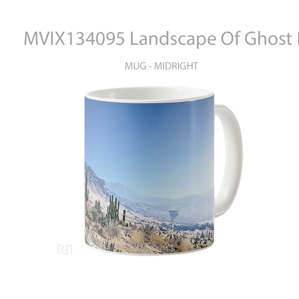 Mug Landscape Of Ghost Recon 3 Gelas Pemandangan Alam - All-side / Desain