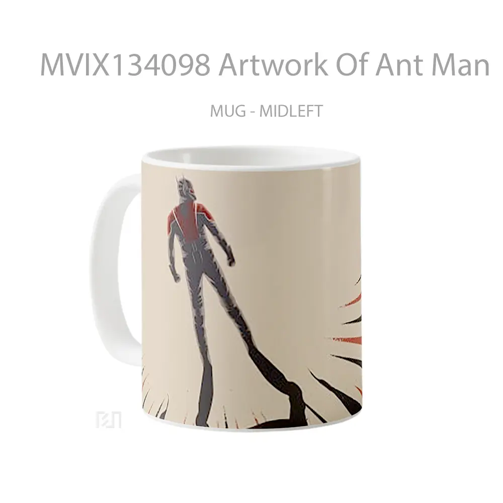 Mug Artwork Of Ant Man Gelas Superhero - All-side / Desain