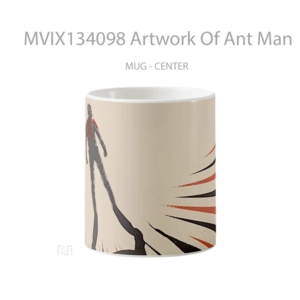 Mug Artwork Of Ant Man Gelas Superhero