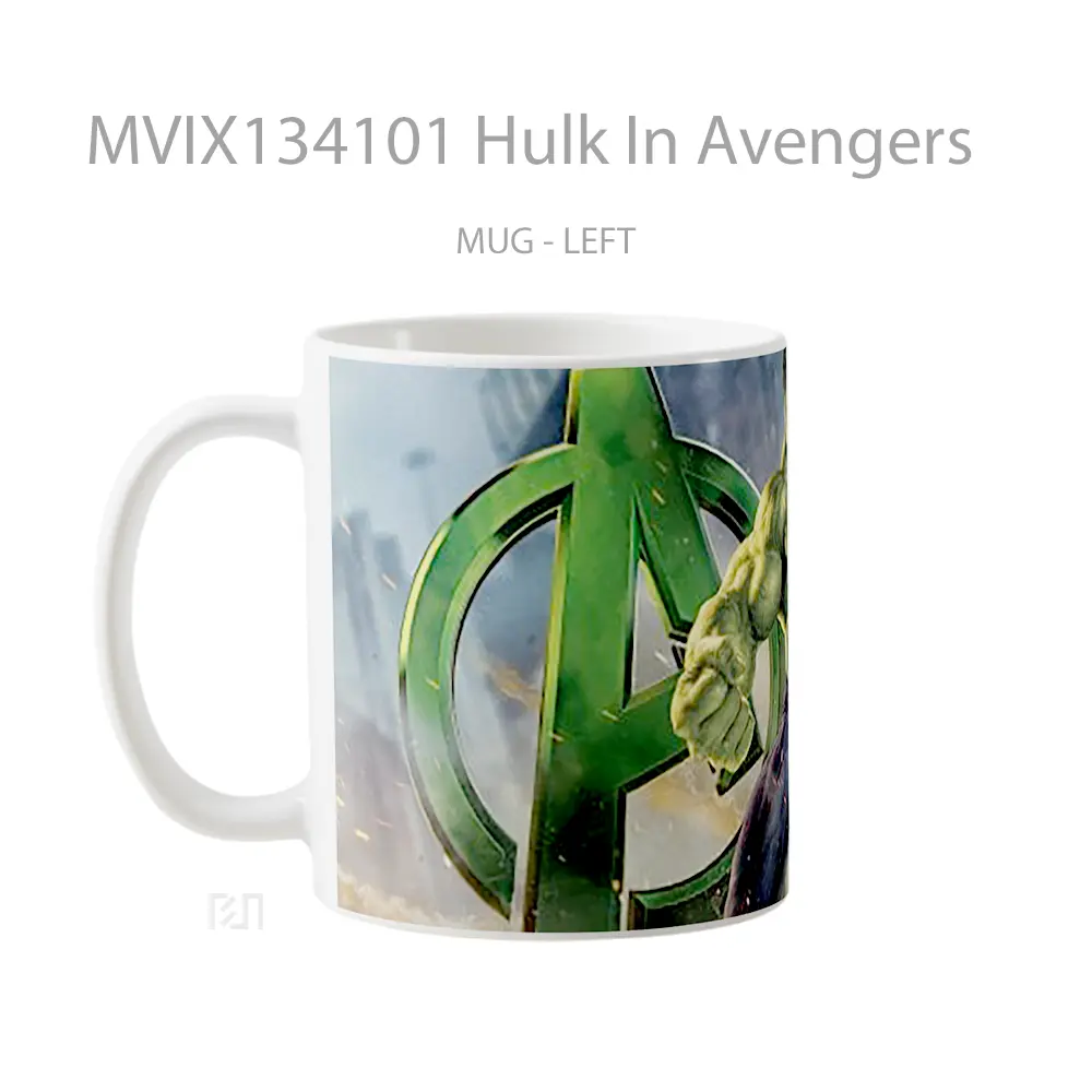 Mug Hulk In Avengers Gelas Superhero - All-side / Desain