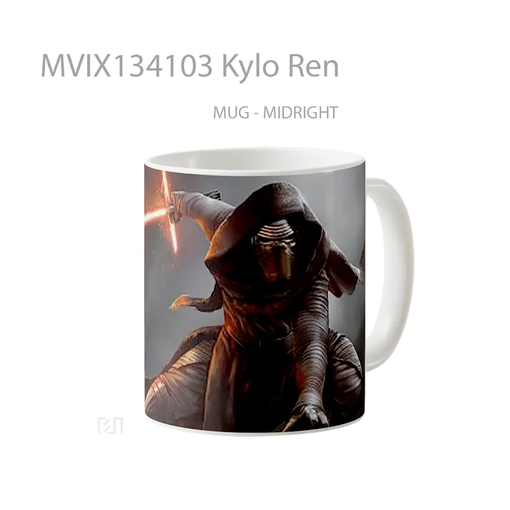 Mug Kylo Ren Gelas Keramik Unik - All-side / Desain
