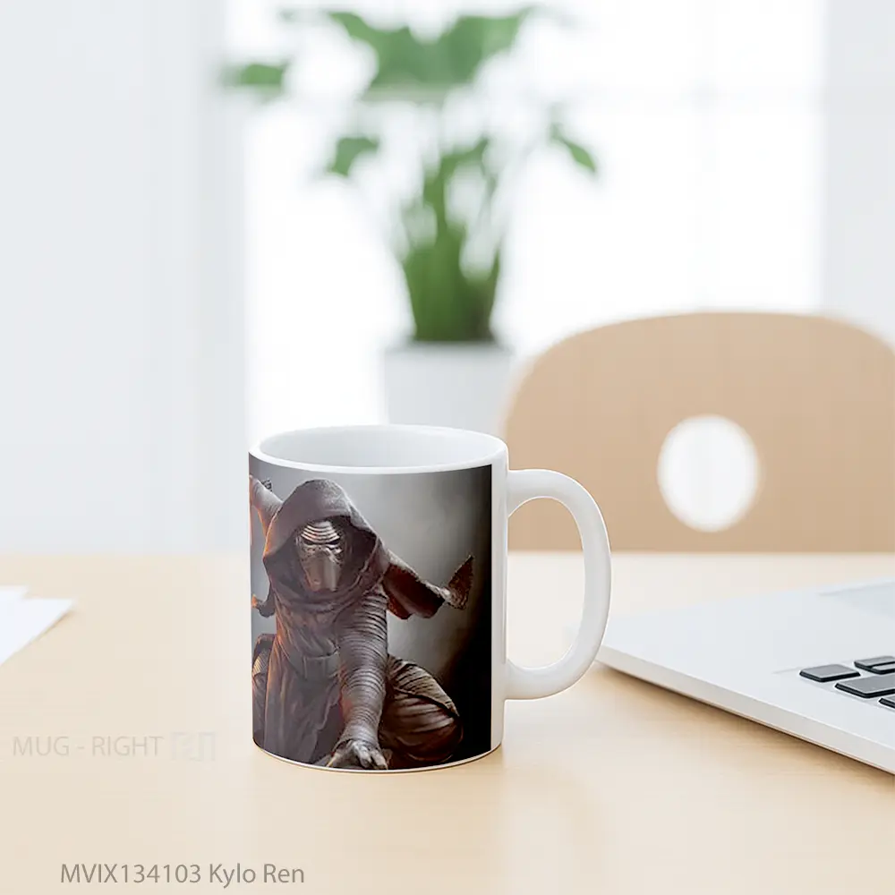 Mug Kylo Ren Gelas Keramik Unik - All-side / Desain