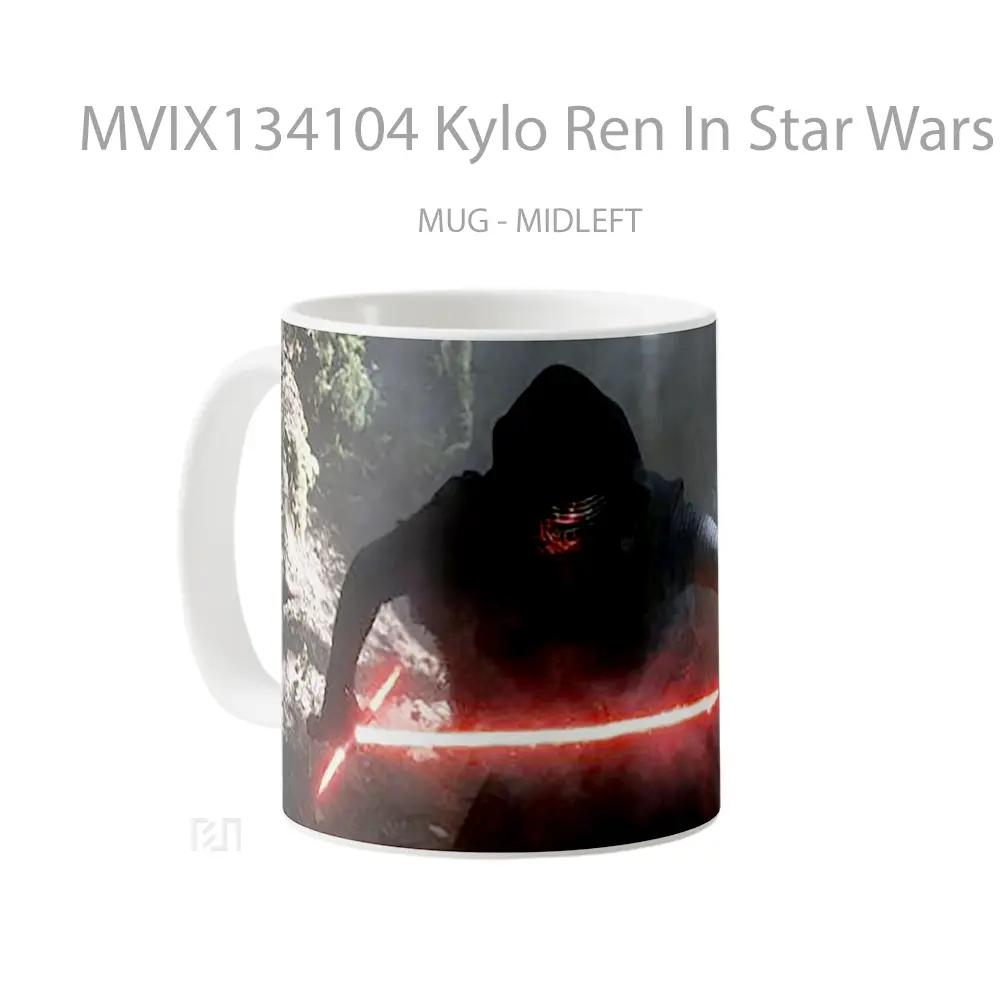 Mug Kylo Ren In Star Wars Gelas Star Wars - All-side / Desain