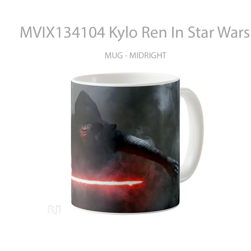 Mug Kylo Ren In Star Wars Gelas Star Wars - All-side / Desain