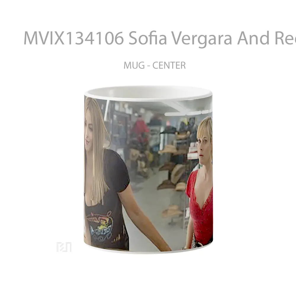 Mug Sofia Vergara And Reese Witherspoon In Dos Locas En Fuga Gelas Keramik Unik