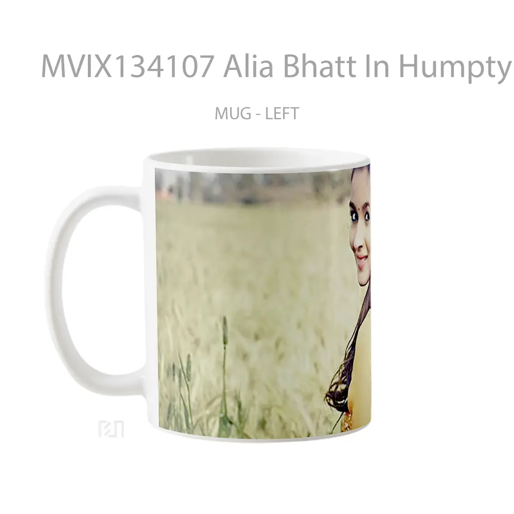 Mug Alia Bhatt In Humpty Sharma Ki Dulhania Gelas Keramik Unik - All-side / Desain