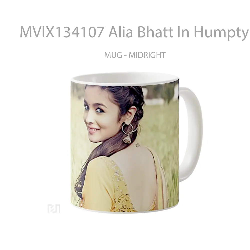 Mug Alia Bhatt In Humpty Sharma Ki Dulhania Gelas Keramik Unik - All-side / Desain