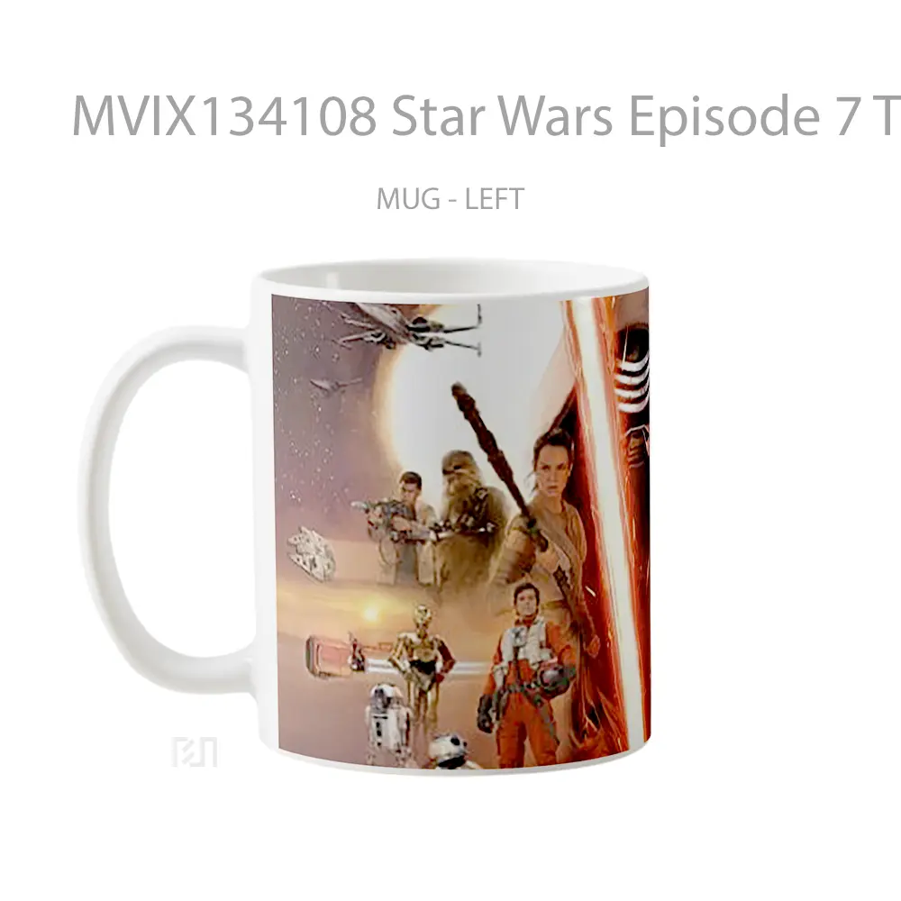 Mug Star Wars Episode 7 The Awakening Of Force Gelas Star Wars - All-side / Desain