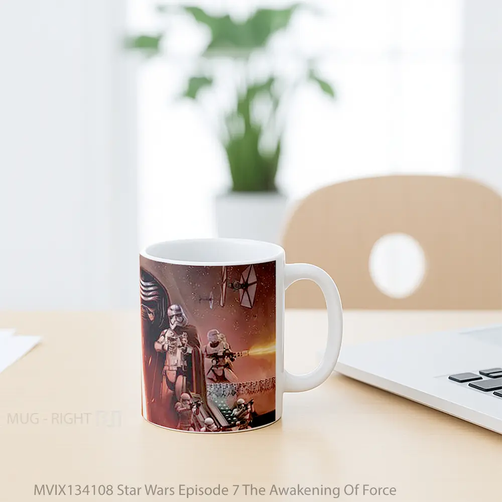 Mug Star Wars Episode 7 The Awakening Of Force Gelas Star Wars - All-side / Desain