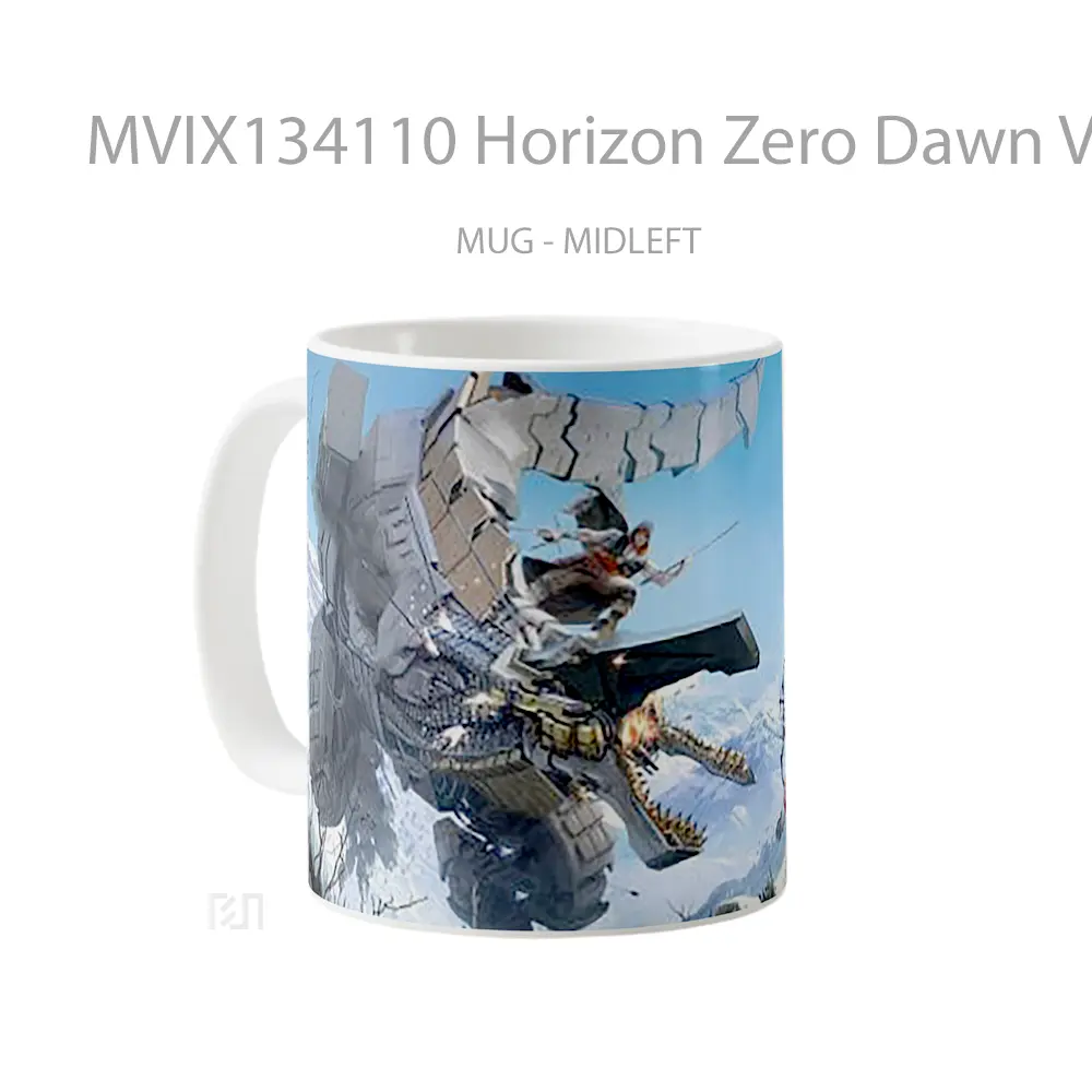Mug Horizon Zero Dawn V1 Gelas Keramik Unik - All-side / Desain