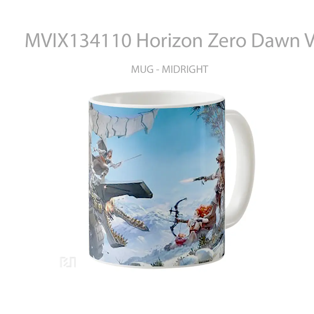 Mug Horizon Zero Dawn V1 Gelas Keramik Unik - All-side / Desain