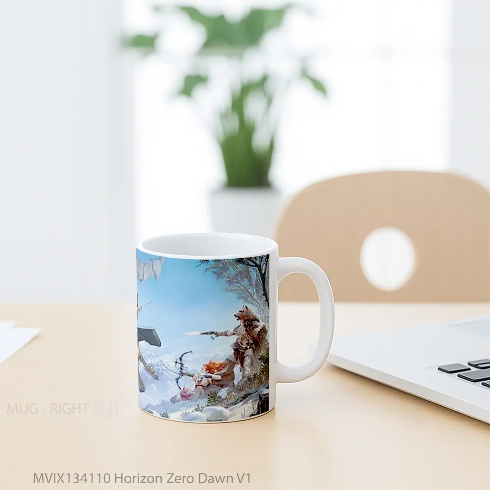Mug Horizon Zero Dawn V1 Gelas Keramik Unik - All-side / Desain