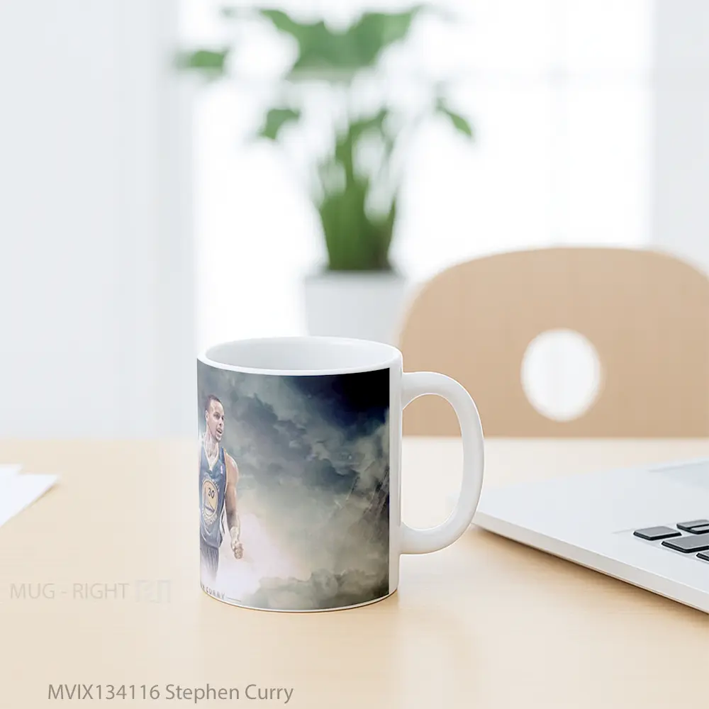Mug Stephen Curry Gelas Keramik Unik - All-side / Desain
